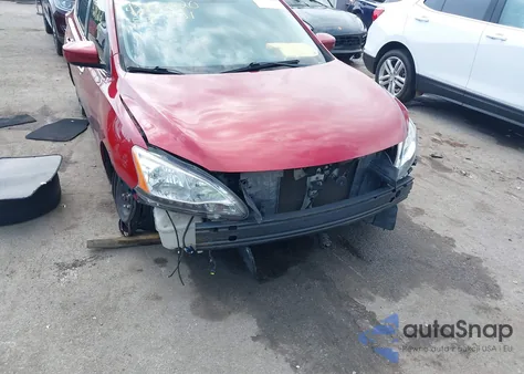 2014 Nissan Sentra Fe+ S/Fe+ Sv/S/Sl/Sr/Sv z USA, uszkodzony, nr VIN 3N1AB7AP7EL646295